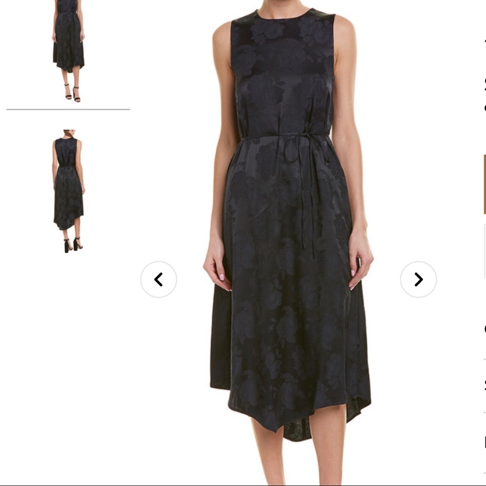 Vince Jacquard Paneled Dress